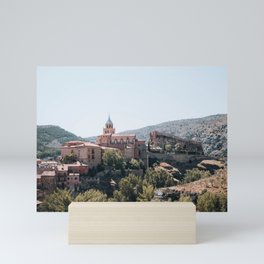 Beautiful village.( Albarracin, Spain) Mini Art Print