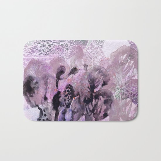space garden Bath Mat