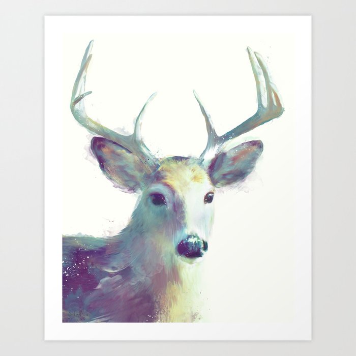 Discover the motif WHITETAIL NO. 2 by Amy Hamilton as a print at TOPPOSTER