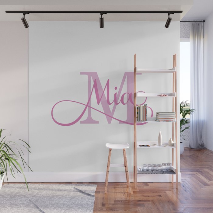 Girls name wall art on sale