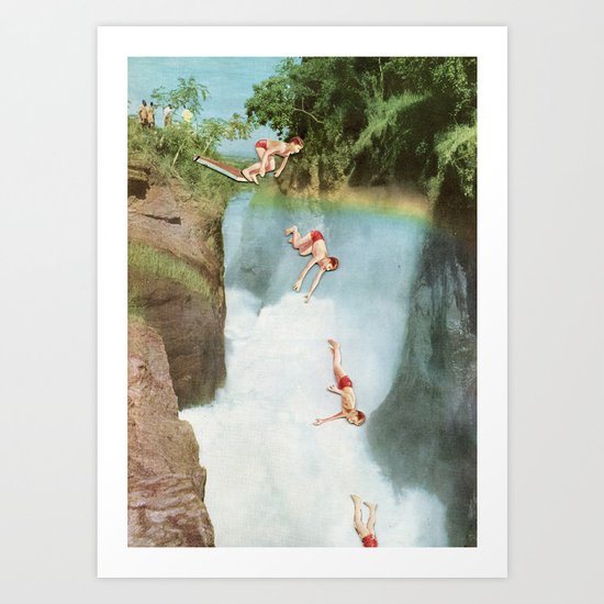 Diving Board Art Print
