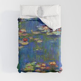 Claude Monet "Water lilies" (12) Duvet Cover