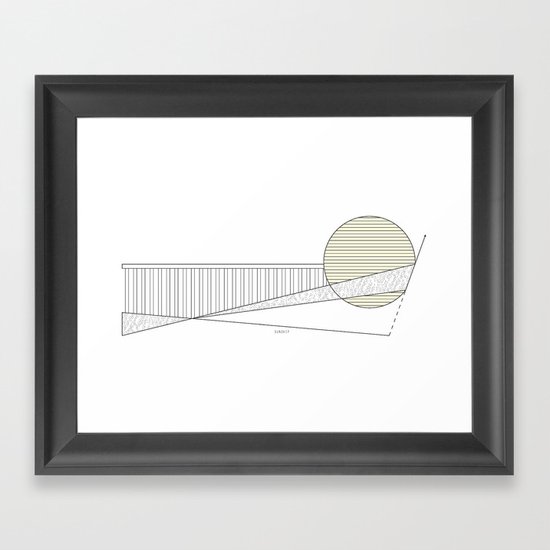 Sunship Framed Art Print