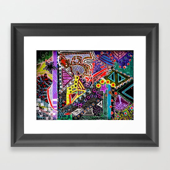 Perpetually Foreign (Kuwait/Seattle/C-Bus) Framed Art Print