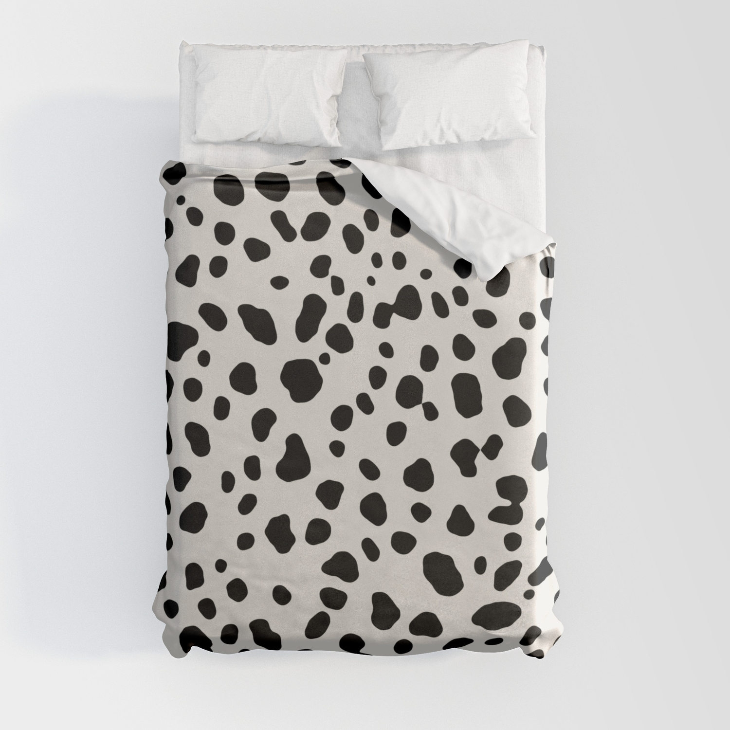 dalmatian spot duvet cover