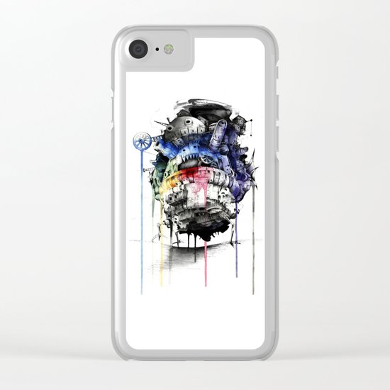 Howl's Moving Castle Clear iPhone Case