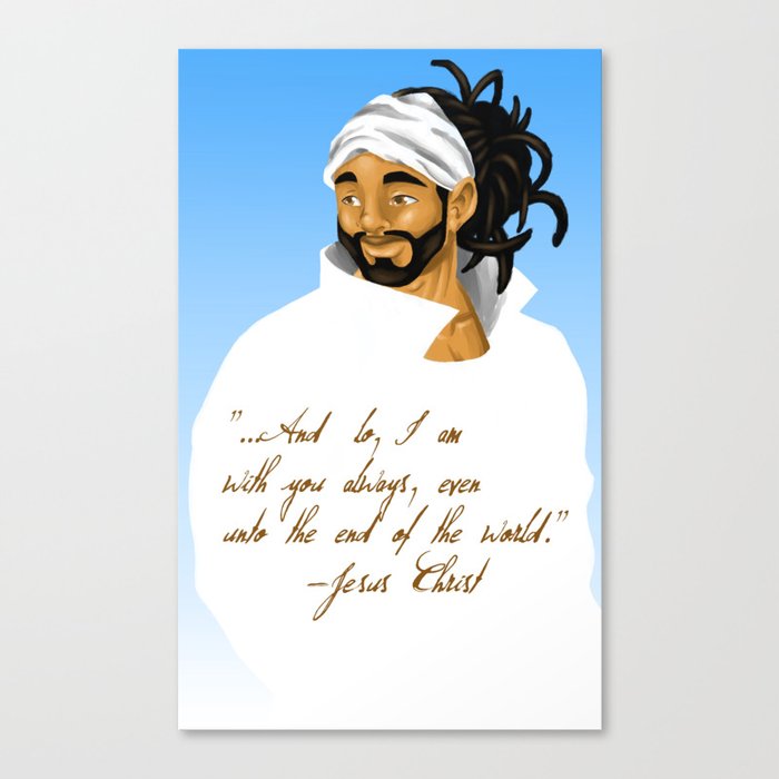 Message from the Messiah Canvas Print