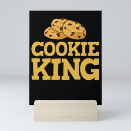 Chocolate Chip Cookie Recipe Dough Almond Mini Art Print