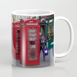 Telephone Booths Royal Mile Edinburgh Coffee Mug