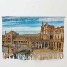 Spain Photography - Historical Landmark In Seville Wall Hanging