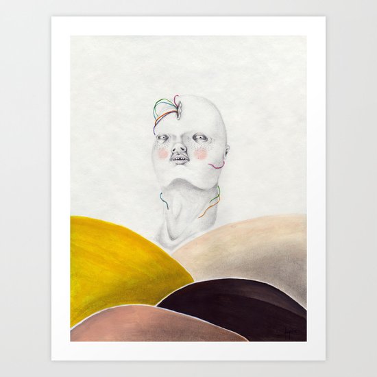 Flux Art Print
