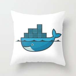 Docker Throw Pillow