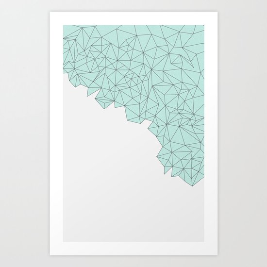 Crystal Art Print