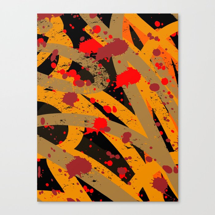 Loaded Fries Canvas Print