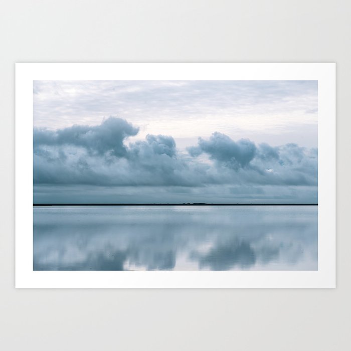 Epic Sky reflection in Iceland - Landscape Photography Art Print