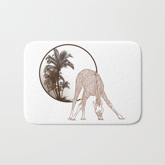 Giraffe Bath Mat