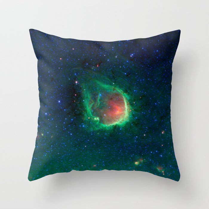 Beautiful Space Nebula Throw Pillow