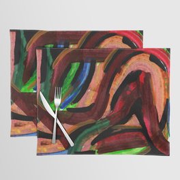 Abstract garden Placemat
