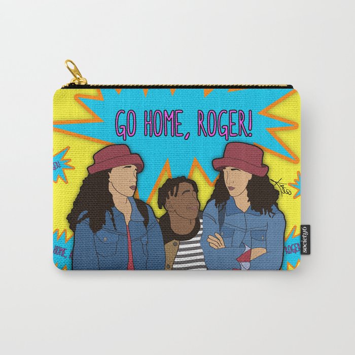Go Home, Roger! By Vizzy Nakasso Carry-All Pouch