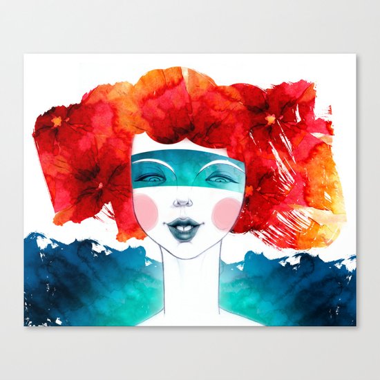 The Leaf Canvas Print
