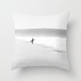 California Surfer Throw Pillow