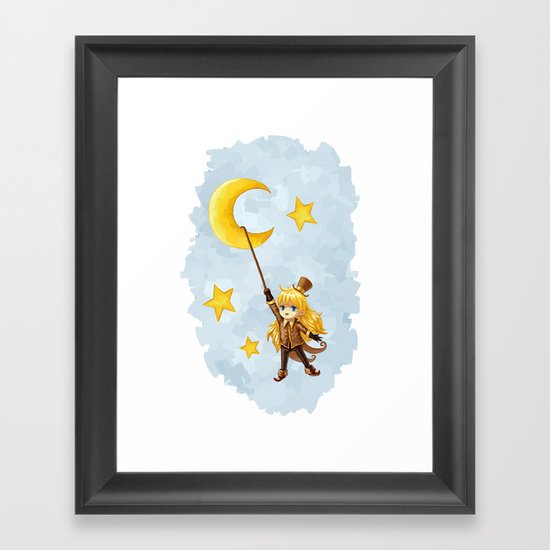 Magician Framed Art Print