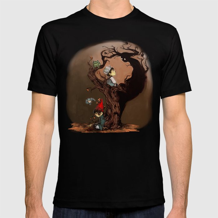 Over The Garden Wall Wirt Greg Beatrice And The Beast T Shirt