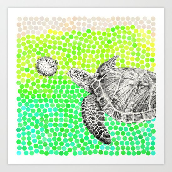 New Friends 1 by Eric Fan and Garima Dhawan Art Print