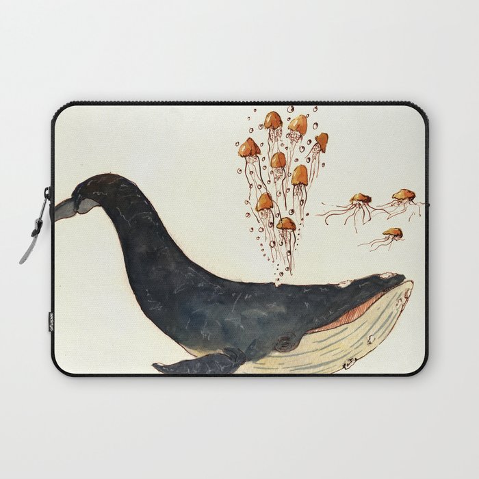 the jellies and the whale Laptop Sleeve