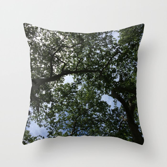 View from Below Throw Pillow