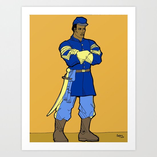 Union Soldier Art Print