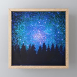 Comet Framed Mini Art Print