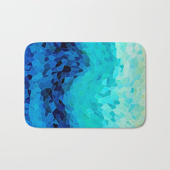 INVITE TO BLUE Bath Mat
