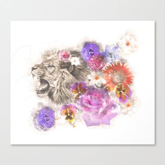 Lion Spirit Canvas Print