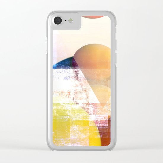 Peaches on Spitzbergen Clear iPhone Case