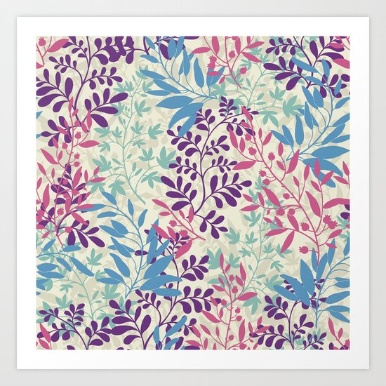 Seasons - summer Art Print