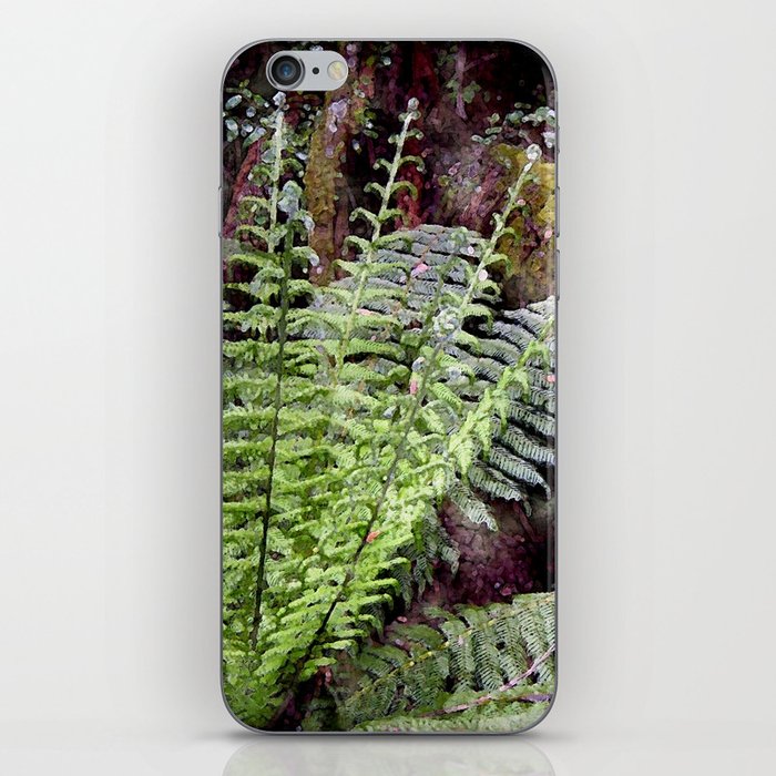 Rainforest Watercolour iPhone Skin