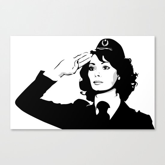 La Poliziotta Canvas Print