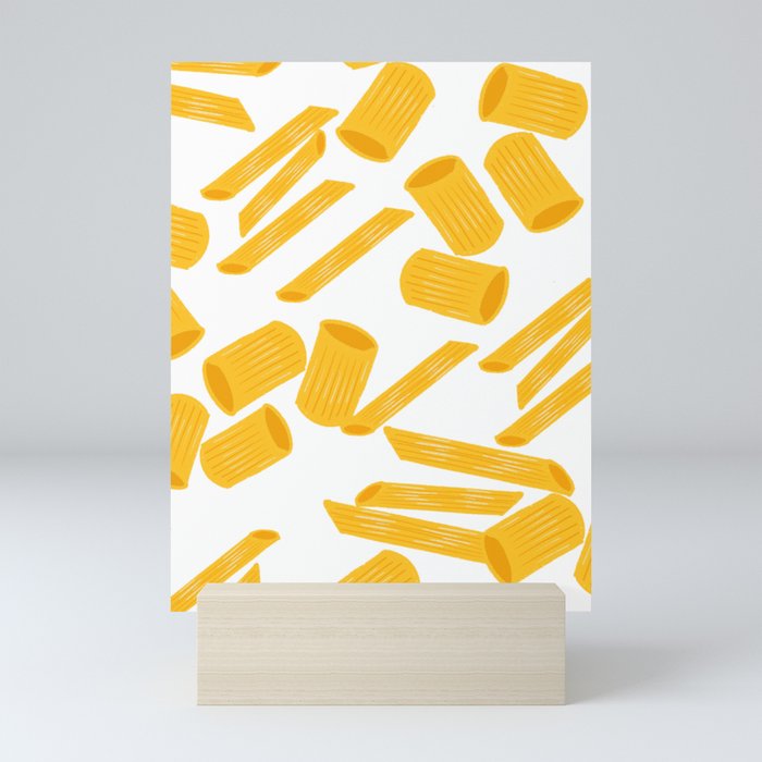 Raining Macaroni Mini Art Print