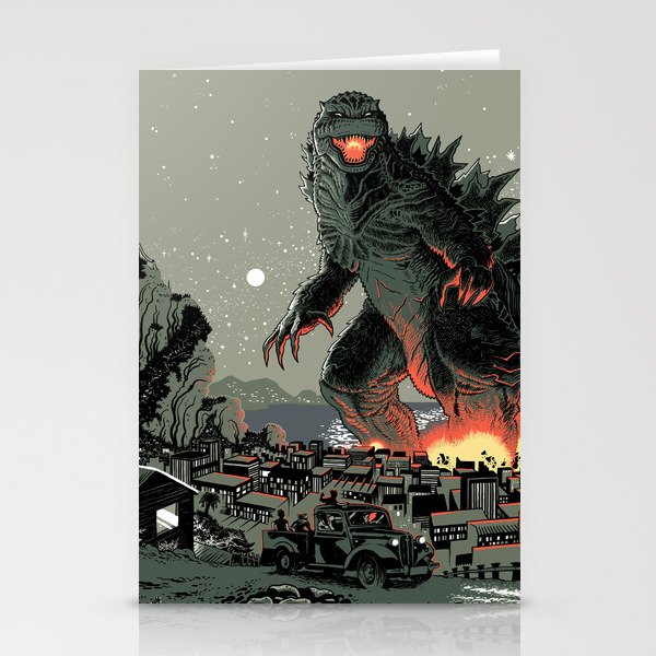 Godzilla - Gray Edition Stationery Cards