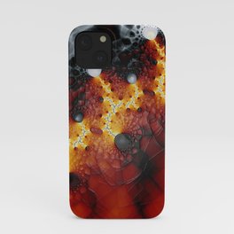 Fractal Art - Lava 1 iPhone Case