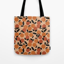 Seamless Citrus Pattern / Oranges Tote Bag