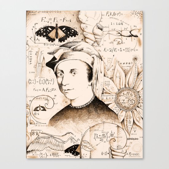 Fibonacci Canvas Print