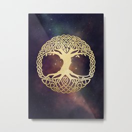 Celtic Tree of Life Metal Print