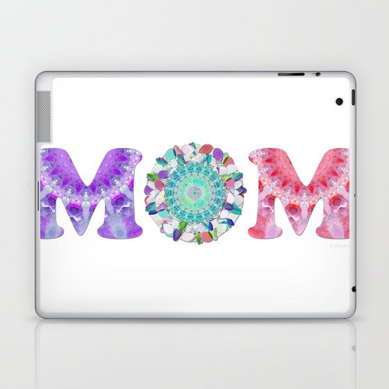 Beautiful Mandala Mom Art by Sharon Cummings Laptop & iPad Skin