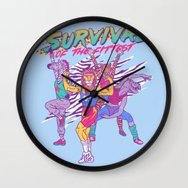 Survival of the Fittest Wall Clock