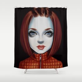 Shirley Manson Shower Curtains Society6