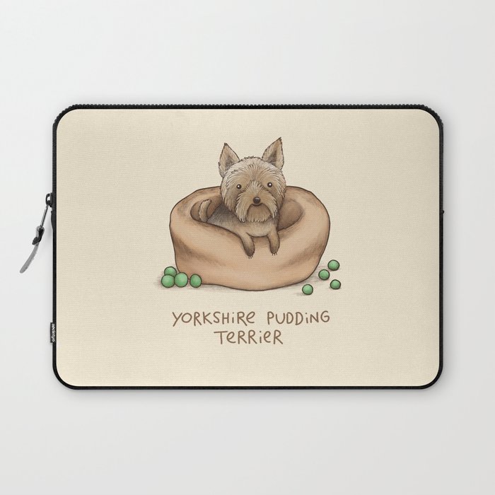 Yorkshire Pudding Terrier Laptop Sleeve