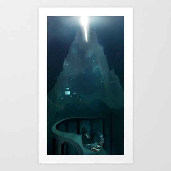 THE ASCENT Art Print