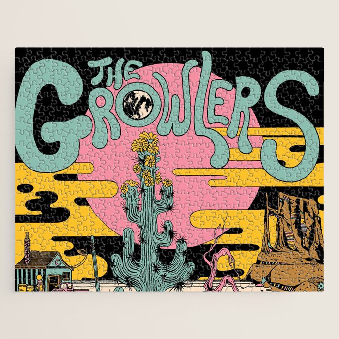 the growlers desert tour 2022 Jigsaw Puzzle by ha352 Society6